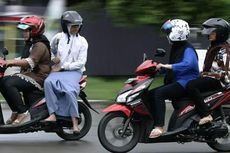 Ladies, Ini Bahaya Duduk Menyamping Saat Bonceng Motor