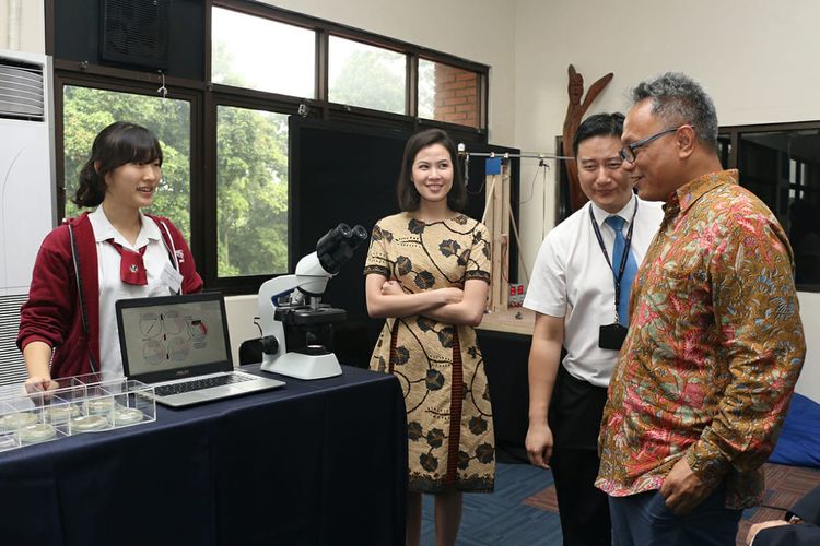 Salah satu hasil inovasi siswa Sekolah Pelita Harapan (SPH) Applied Science Academy (ASA), dalam  Pameran Ilmiah SPH (15/4/2019). 