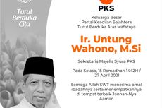 Sekretaris Majelis Syuro PKS Untung Wahono Meninggal Dunia 