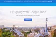 Google Tutup Aplikasi Google Trips