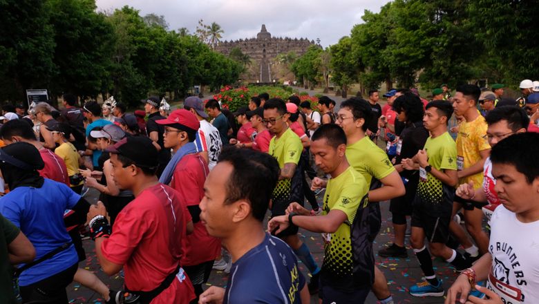 Borobudur Marathon menjadi ajang lari yang ditunggu pencinta olahraga lari sekaligus wisatawan baik dari dalam maupun luar negeri.