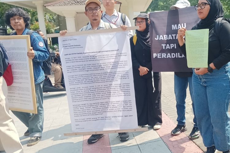 Tulis Surat ke Prabowo, Andrie Yunus Sebut Pengadilan Militer untuk Kasusnya Tidak Akan Legitimate