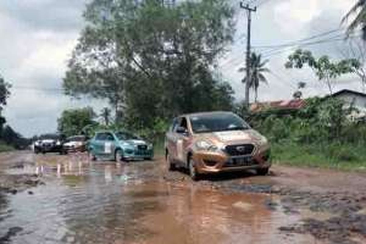 Perjalanan Datsun di Bandar Lampung Datsun Risers Expedition (DRE) 2