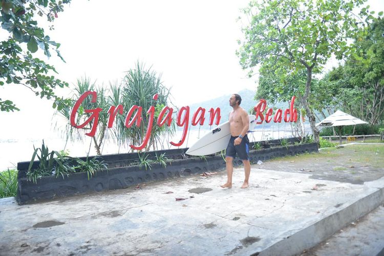 Ada ombak rahasia sepanjang 1 kilometer di Pantai Grajangan, Banyuwangi.