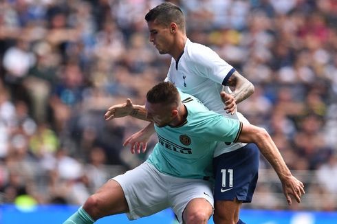 Hasil ICC 2019, Tottenham Vs Inter Milan, Tim Tamu Menang Adu Penalti