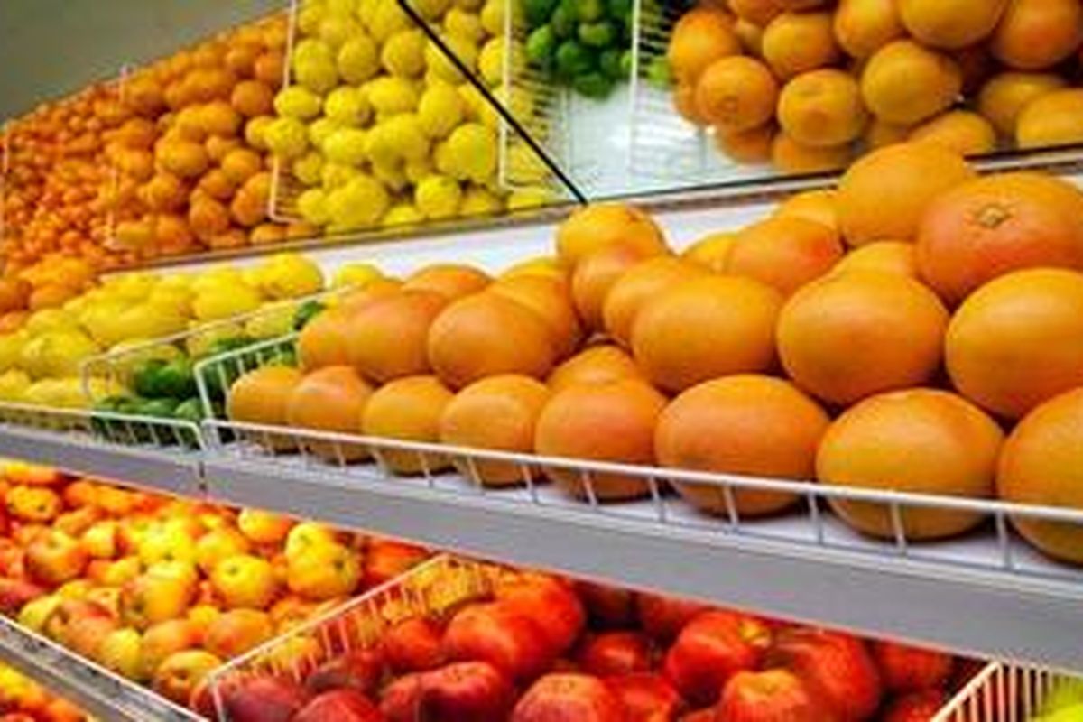 Buah segar untuk kesehatan dan kesegaran tubuh.