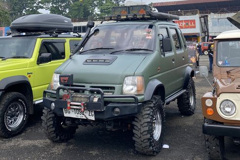 Suzuki Karimun Tampil Kekar Bergaya Offroad