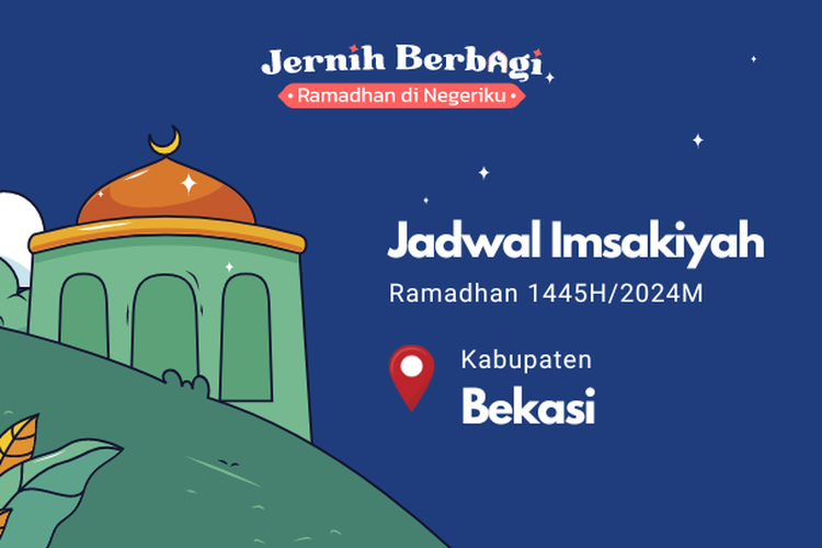 Jadwal imsakiyah Bekasi selama ramadhan 2024.