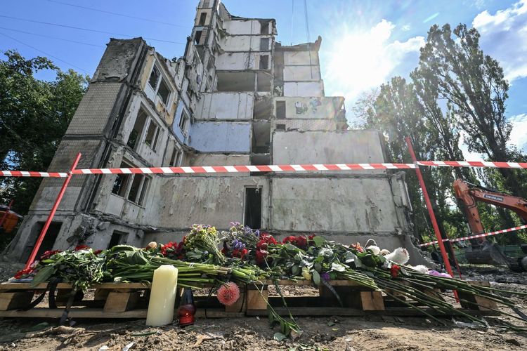 580 Drone dan 40 Rudal Rusia Hantam Ukraina, 3 Orang Tewas