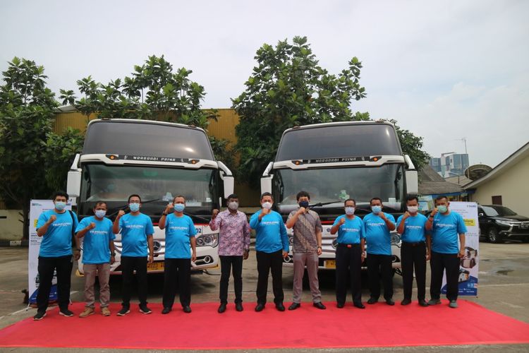 Peresmian Bus Damri Trayek Jakarta - Malang