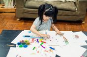Menggambar dan Mewarnai Penting bagi Tumbuh Kembang Anak, Ini Kata Dokter