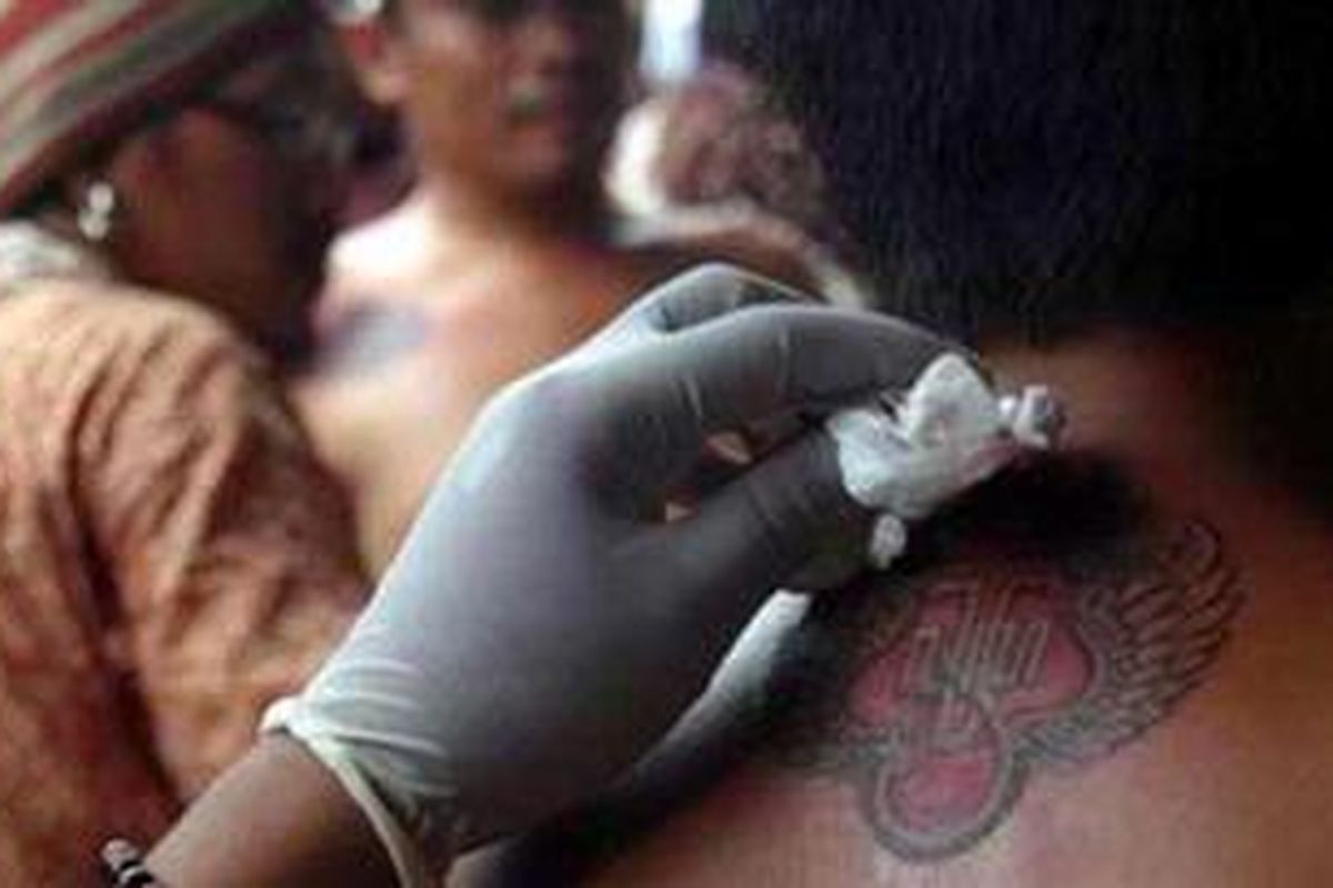 Tattoo lambang Keraton Yogyakarta