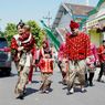 Jadi Inspektur Upacara Peringatan Kemerdekaan RI, Mas Dhito Kenakan Pakaian Adat Kabupaten Kediri