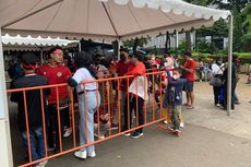 Indonesia Vs Kamboja, Suporter Sudah Padati GBK meski Pintu Belum Dibuka