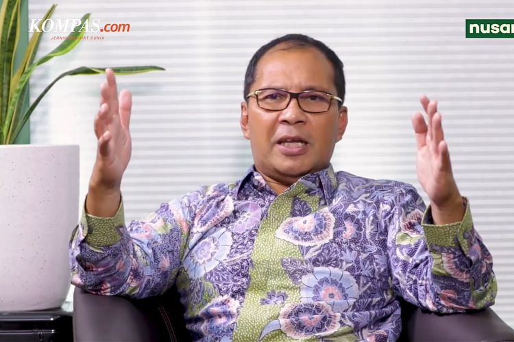 Wali Kota Makassar Mohammad Ramadhan 'Danny' Pomanto dalam program Nusaraya di kanal Youtube Kompas.com