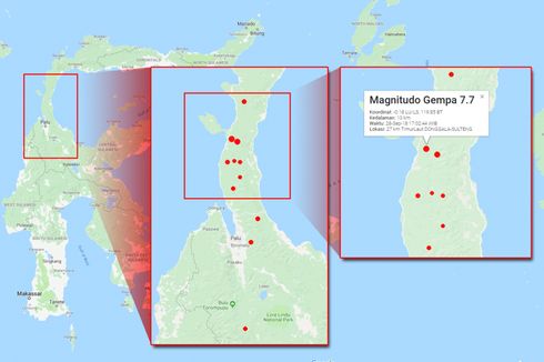 Khawatir Gempa Susulan, Warga Bertahan di Pinggir Jalan