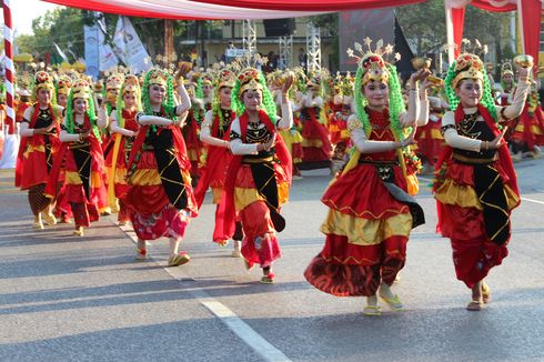 Madura Culture Festival 2023, Ratusan Penari Tradisional Unjuk Kebolehan