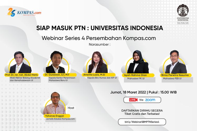 Webinar Kompas.com x Universitas Indonesia 2022