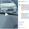 Video Pengemudi Mobil Sedan Lawan Arah, Ditegur Malah Acungkan Jari Tengah
