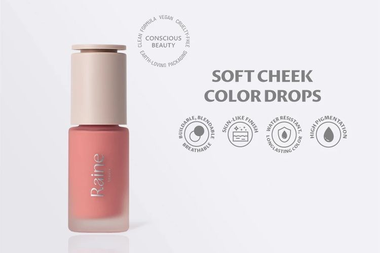 Raine Beauty Soft Cheek Color Drops
