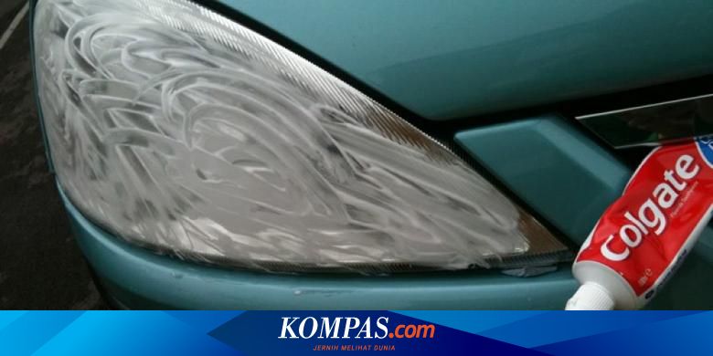 Efek Buruk Bersihkan Headlamp Pakai Pasta Gigi