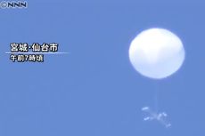 UFO Diduga Muncul di Jepang Saat Siang Bolong, Terlihat seperti Balon