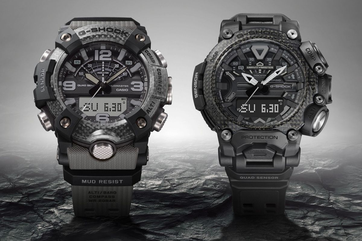 Casio G-Shock Mudmaster and Gravitymaster 2021