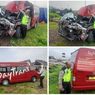 Mobil Travel DayTrans Kecelakaan di Tol Cisumdawu, 2 Orang Tewas