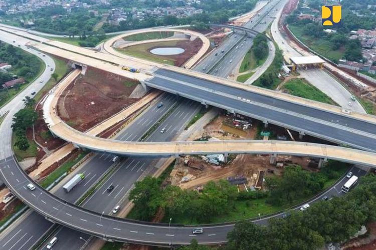 Ilustrasi Proyek Strategis Nasional (PSN) jalan tol.