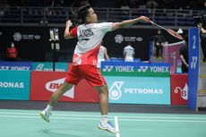 Hasil Malaysia Masters 2022: Pukulan Kombinasi dan Main Cepat Bawa Ginting ke 8 Besar