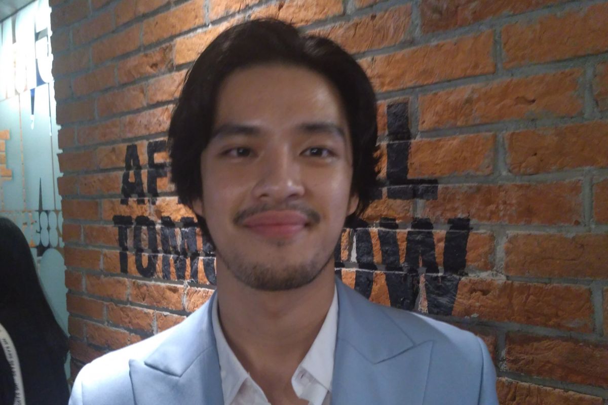 Artis seni peran dan penyanyi Morgan Oey saat ditemui dalam jumpa pers film Belok Kanan Barcelona di CGV Grand Indonesia, Kebon Kacang, Jakarta Pusat, Kamis (13/9/2018).