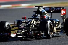 Grosjean dan Lotus Perkasa pada Uji Coba di Barcelona