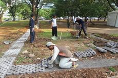 Pedagang Tanaman di Gerbang Pemuda Berat Hati Pindah ke Dalam GBK