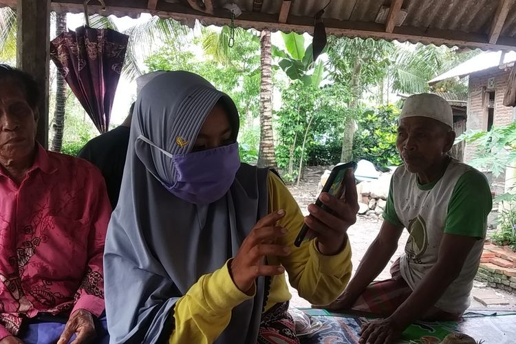 Lisatul Islami adik dari Korban MA yang mati diracun dan dikubur di Pondasi