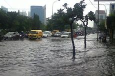 Banjir di Jelambar, Macet Panjang di Grogol Arah Pluit