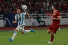 BERITA FOTO: Argentina Menang 2-0, Garuda Gigih Melawan