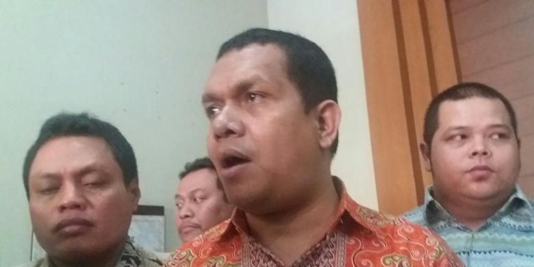 Ketua DPP Partai Golkar versi Munas Ancol, Melki Laka Lena, saat ditemui di Kantor Forum Komunikasi TNI Jalan Senen Raya, Jakarta Pusat, Jumat (27/11/2015)