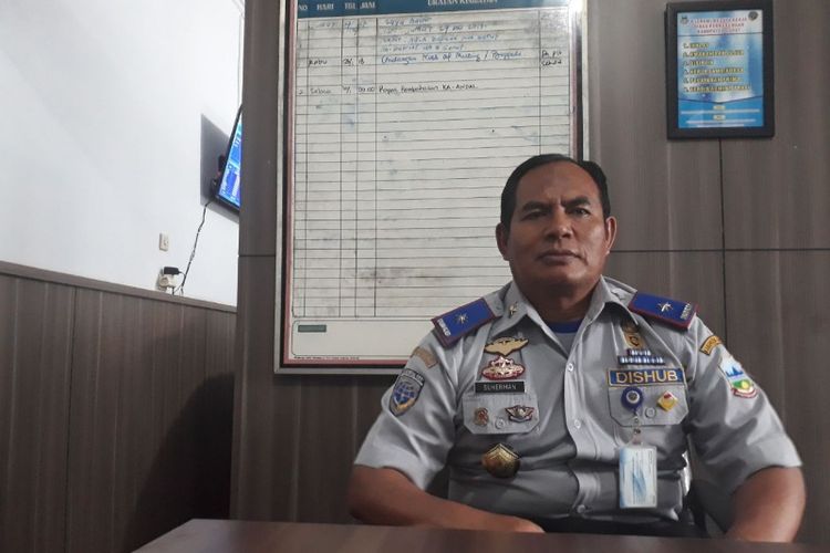 Kepala Dinas Perhubungan Kabupaten Garut, Suherman.