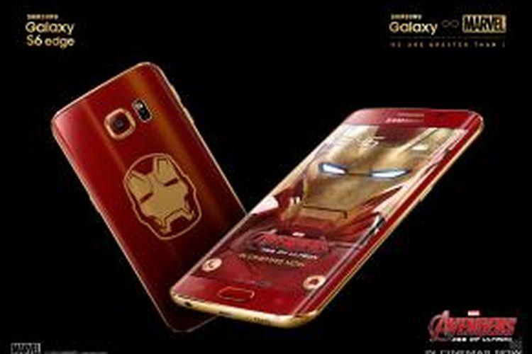 Galaxy S6 Edge edisi Iron Man dari Samsung