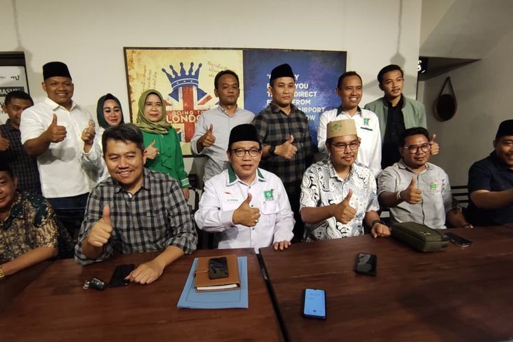 Abdillah Nasih, saat berada di Kantor DPC PKB Sidoarjo, Selasa (3/9/2024).