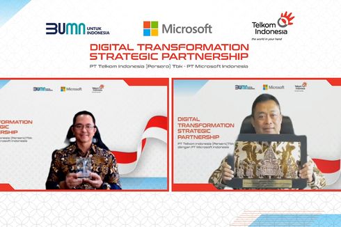 Gandeng Microsoft, Telkom Berkomitmen Wujudkan Kedaulatan Digital Indonesia