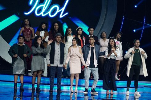 12 Kontestan Lolos ke Babak Spektakuler Indonesian Idol