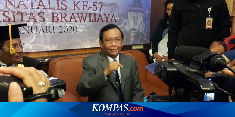 Mahfud Md Presiden Jokowi Tegaskan Kedaulatan Nkri Tak Bisa Ditukar