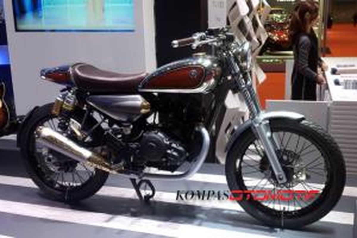 Konsep Yamaha Resonator125 debut di Tokyo Motor Show 2015.