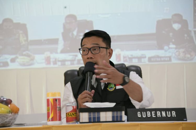 Gubernur Jawa Barat Ridwan Kamil.