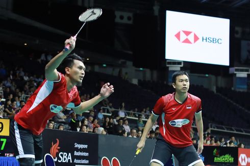 Australian Open 2019, Langkah Ahsan/Hendra Terhenti di Perempatfinal