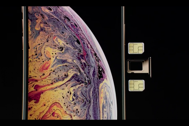 iPhone XS memiliki fitur Dual-SIM Dual Standby