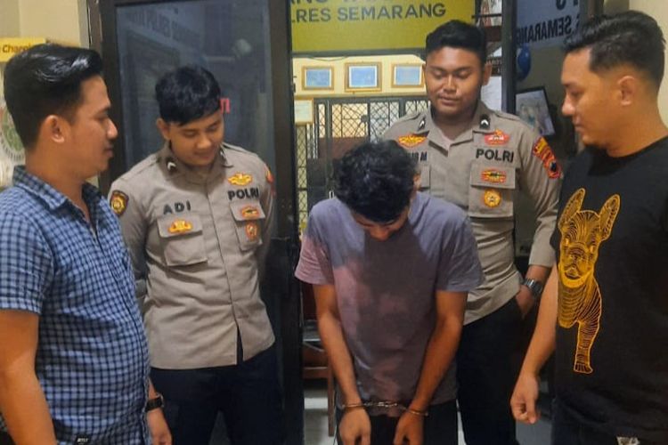 Pencuri toko ponsel dengan membobol plafon ditangkap Satreskrim Polres Semarang