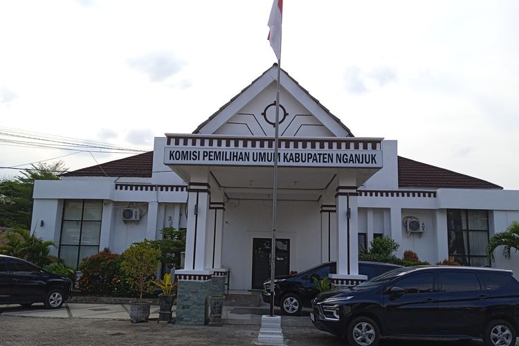Kantor KPU Kabupaten Nganjuk