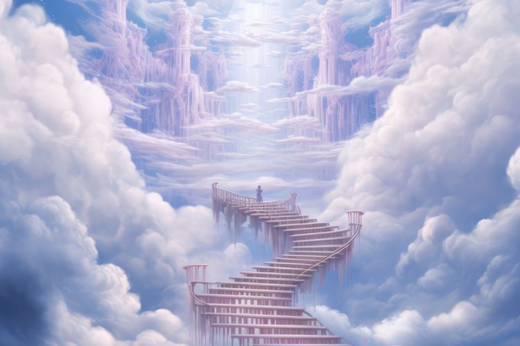 Ilustrasi penduduk surga